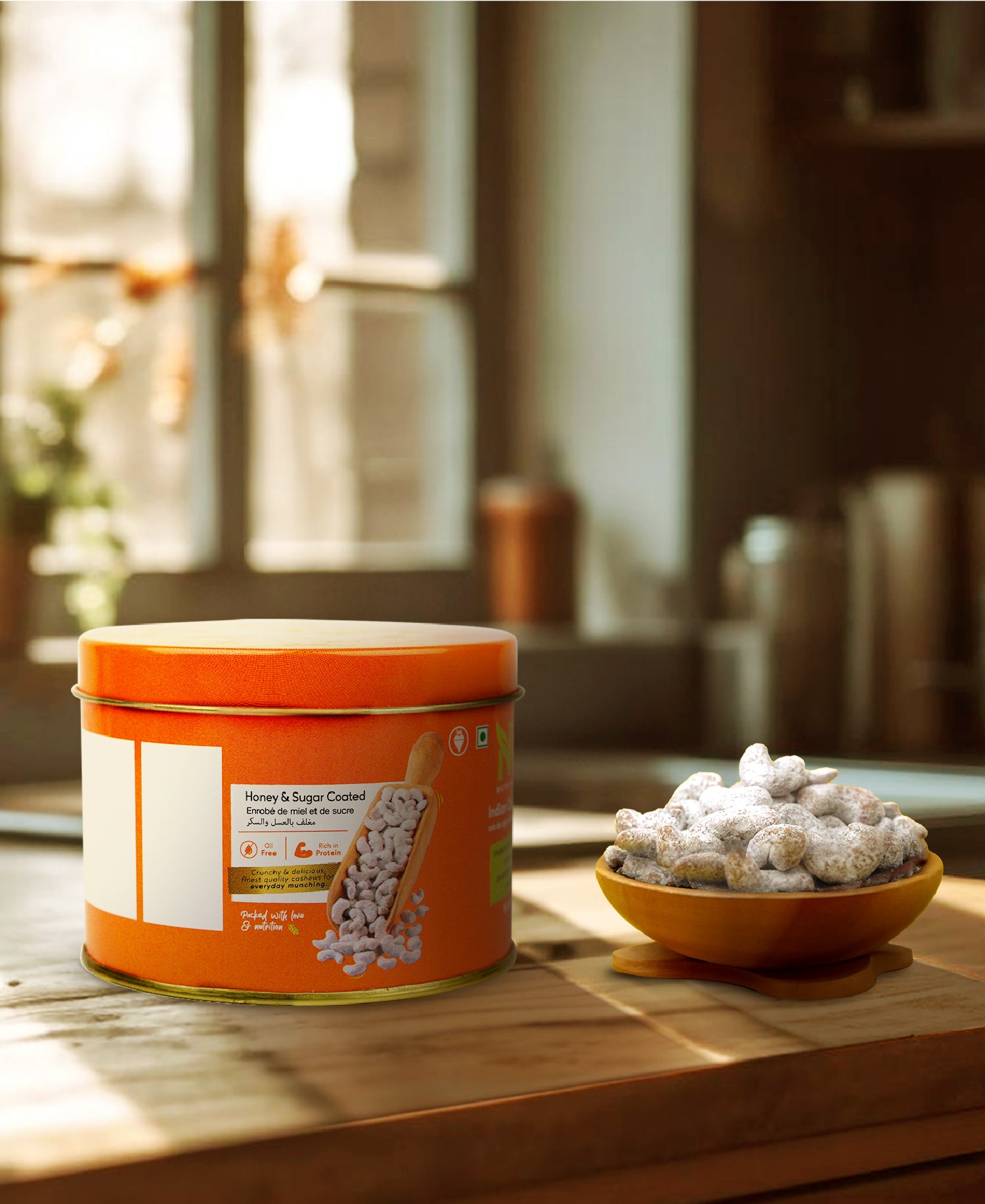 Honey & Sugar Coated Cashew Nuts